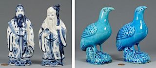 4 Chinese Figural Porcelain Items