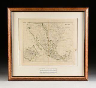 A REPUBLIC OF TEXAS MAP, "Mexico," JOHN ARROWSMITH, LONDON, CIRCA 1842,