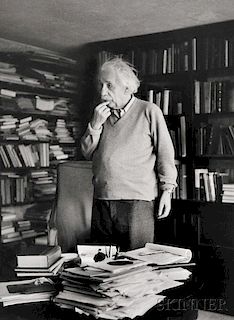 Ernst Haas (Austrian/American, 1921-1986)      Albert Einstein, Princeton, New Jersey