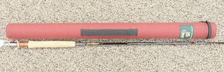 Orvis Trident Fly Rod, 4pt., 8'4", 3 1/4oz., #3, Mid Flex 6.0. Estate of Michael Coe, PhD, New Haven, CT.
