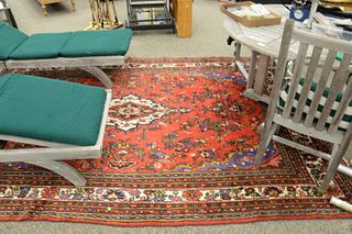 Room size Oriental carpet, 7' x 10'.