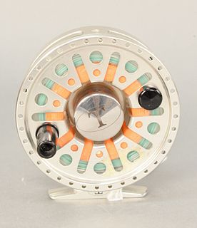 Tibor Fly Reel by Ted Juracsik "The Everglades" QC #R354. Estate of Michael Coe, PhD, New Haven, CT.