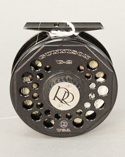 Ross Gunnison G2 Fly Reel. Estate of Michael Coe, PhD, New Haven, CT.