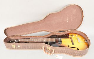 Gibson ES-125314 Sunburst guitar in original case, made in U.S.A., c. 1965.
