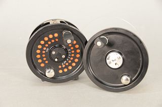 System Two 1011 Fly Reel with extra arbor. Estate of Michael Coe, PhD, New Haven, CT.