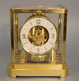 LeCoultre Atmos clock, ht. 9 1/4", wd. 7 1/2".
