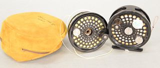 Abel #1 Fly Reel #3185. Estate of Michael Coe, PhD, New Haven, CT.