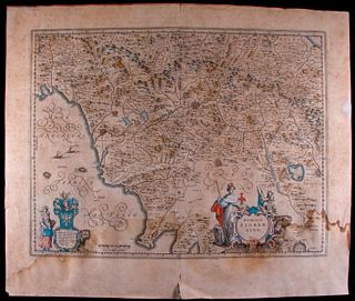 Joan BLAEU (1599-1673) Map