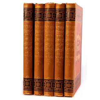 Pictorial History of the Worlds Nations From the Earliest Dates to the Present Time: Five Volumes