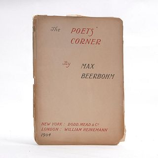 Max Beerbohm, The Poets Corner