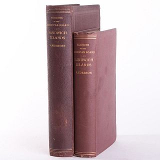 2 Editions of History of the Sandwich Islands Mission..