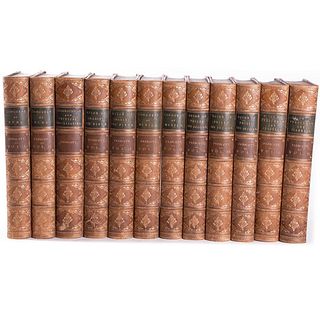 Twelve volumes by William H. Prescott