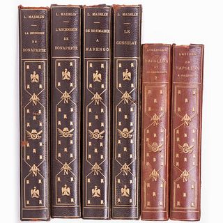 Selection of six works on Napoleon