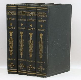 SLOANE. Life of Napoleon Bonaparte. 1896. 4 volumes.