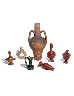 A Group of Terra Cotta Vessels