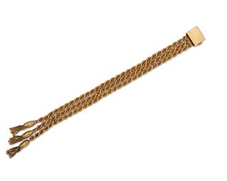 18K Gold Rope Bracelet