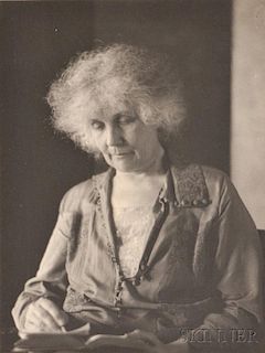 Doris Ulmann (American, 1882-1934)      Portrait of Marion Homer Morse MacKaye.