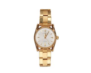 ROLEX 14K Gold "Oyster Perpetual" Wristwatch