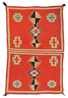 Navajo Child's Wearing Blanket; 4ft. x 2 ft. 9 in.