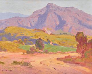 DANA BARTLETT, (American, 1882-1957), California Hills, oil on canvas, 25 x 30 in., frame: 29 1/2 x 34 1/2 in.