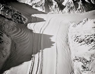 Bradford Washburn (American, 1910-2007)      Two Photographs: Mt. McKinley and Shadow