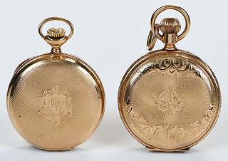 Two 14kt. Pocket Watches