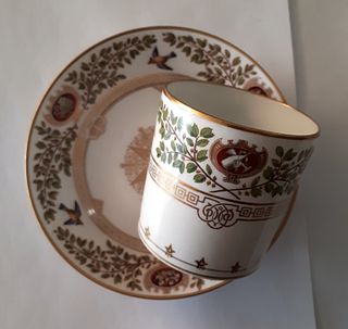 19th Century Sevres Porcelain Cup And Saucer