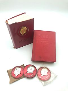 Vintage Mao Tse Tung "Little Red Books" (2)
