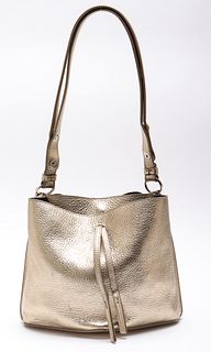 Maison Margiela Metallic Gold Leather Handbag