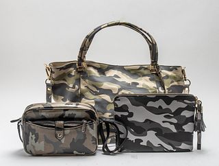 G.I.L.I. Group Of Camouflage Motif Handbags, 3