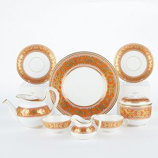 Kornilov Bros. Russian Porcelain Tea Set