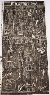 Group of Chinese Buddhist Temple Rubbings
