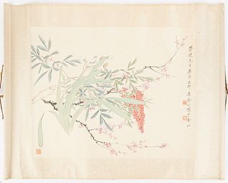 Li Fenggong Chinese Scroll Painting