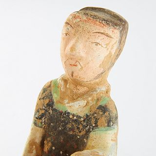 Early Chinese Tomb Figure of a Man