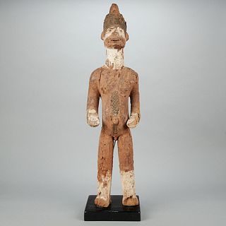 Igbo African Standing Male Shrine Figure