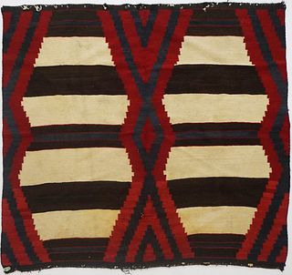 Navajo Third Phase Chief's Blanket Weaving Rug