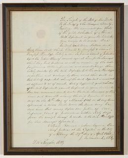 2 Early Documents New York & New Jersey