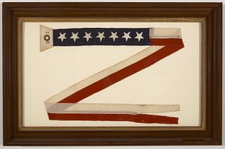US Navy Commission Pennant WWI-WWII