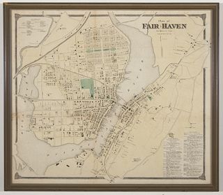 Old Map Plan of Fair Haven