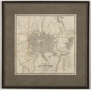 Map of The City of New Haven from Surveys