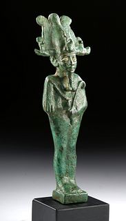 Fine Egyptian Bronze Standing Osiris, ex-Royal Athena