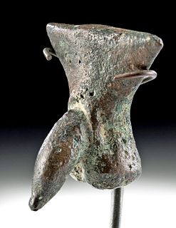 Roman Bronze Phallic Votive Amulet