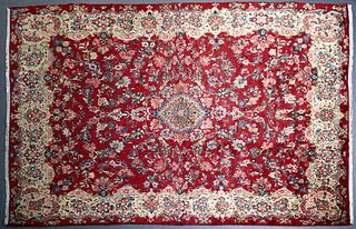 Kirman Carpet, 9' 6 x 13'.