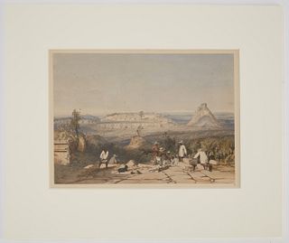 Frederick Catherwood hand colored litho No. 8