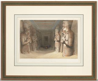 Two Rare Prints of Egypt David Roberts, RA