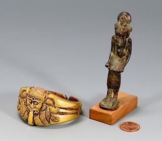 Mahakala Bracelet, Anubis Figure