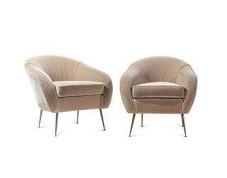 Contemporary
21st Century
Pair of Lounge Chairsin the Italian Modern Style