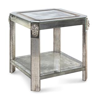 Venetian Style
Second Half 20th Century
Beveled Mirrored End Table