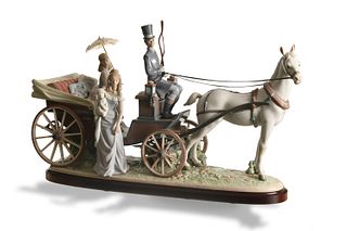 Lladro, The Landau Carriage, Model 1521