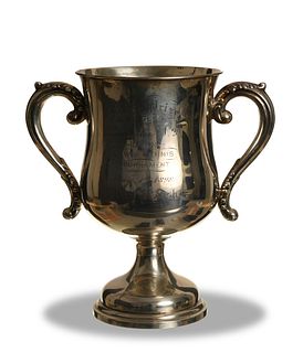 Dominick and Haff, Sterling Silver Tennis Trophy